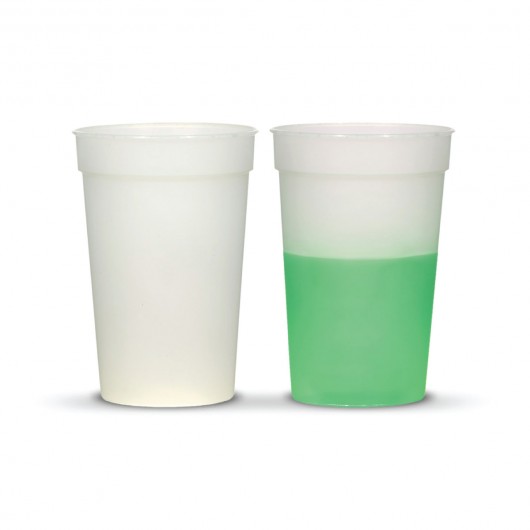 Colour Changing Cups green